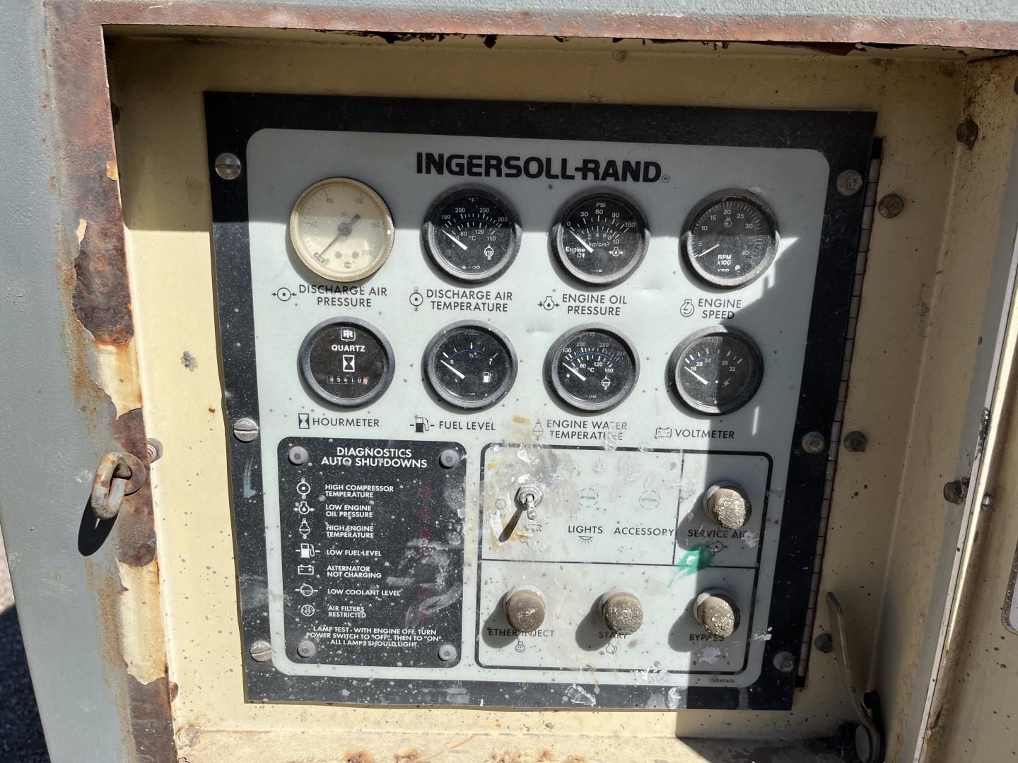 COMPRESOR INGERSOLL RAND XP825